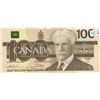 Image 1 : 1988 one hundred dollars bank of canada BJB5629458