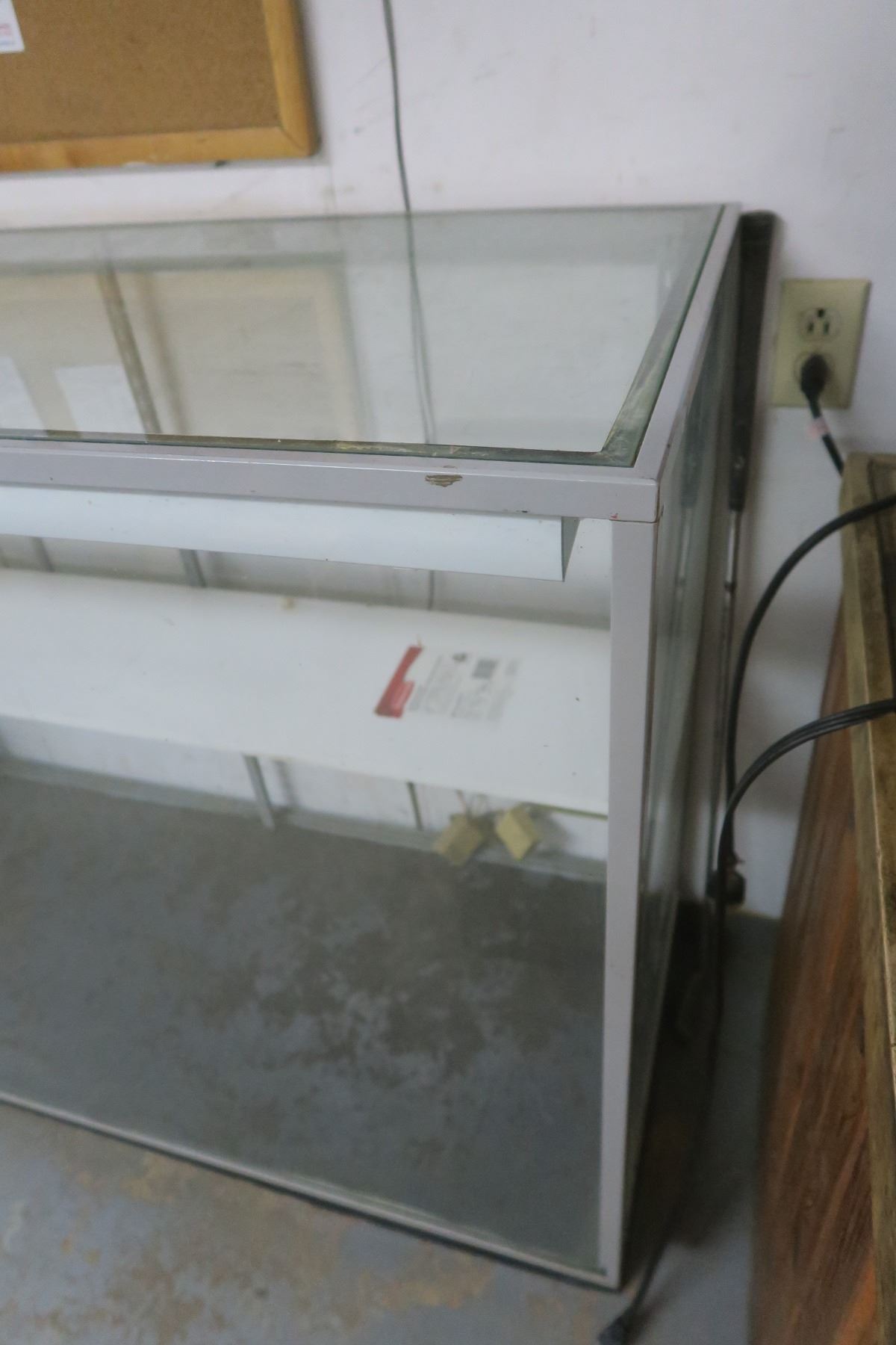 Glass display Case/storage unit - 48