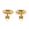 Image 2 : Chanel Gold CC Earrings
