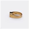 Image 3 : 18k Yellow Gold & Moissanite Ring