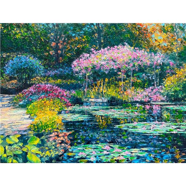 GIVERNY LILY POND (from THE  TRIBUTE TO MONET  COLLECTION) by Behrens, Howard