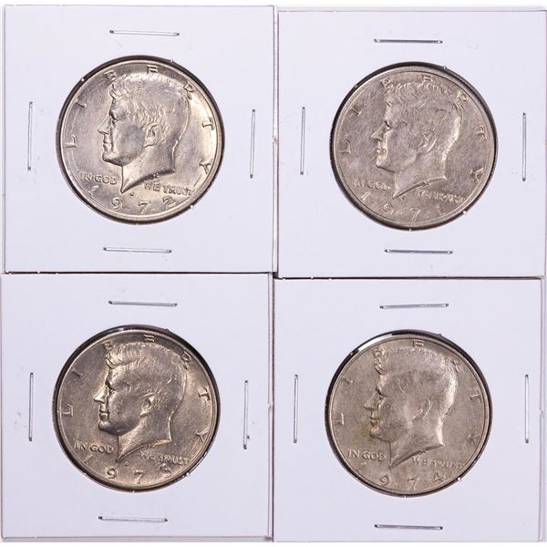 1971-1974 Kennedy Half Dollar Coin Collector's Set