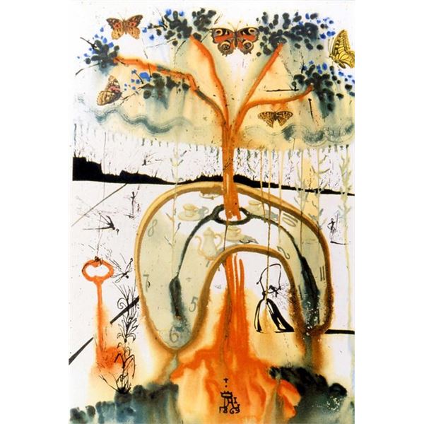 Mad Tea Party by Dali, Salvador