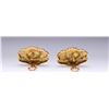 Image 3 : Pair of 18K Yellow Gold & Diamond Chrysanthemum Earrings by R.L. Kay