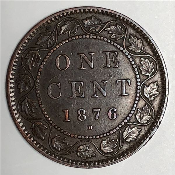 Canadian Large Cent 1876