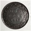 Image 1 : Canadian Large Cent 1893 EF +
