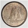 Image 1 : Canadian .10 Cent Dime 1955 EF+
