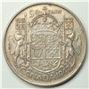 Image 1 : 1947 Curved Right King George VI 50 Cents