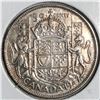 Image 1 : 1947 Maple Str.7 King George VI 50 Cents VF+