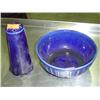 Image 1 : BLUE BOWL & HAT PIN HOLDER