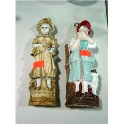 PAIR OF FIGURINES