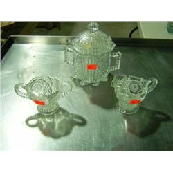 JAR, CREAMER AND SUGAR