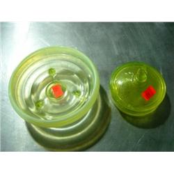 FOOTED BOWL & COVERED DISH