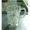 Image 1 : CLEAR GLASS PITCHER