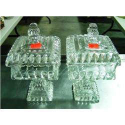 COVERED CANDY DISHES