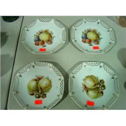 LOT OF 4 PLATES