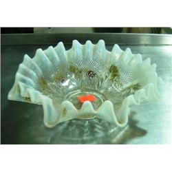 GOOFUS GLASS RUFFLE BOWL