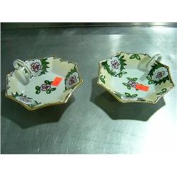 LOT OF 2 FINGER DISHES