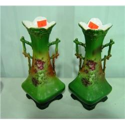 FOOTED VASES