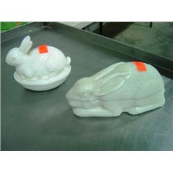 COVERED RABBIT DISH