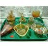 Image 1 : TRAY LOT OF CARNIVAL GLASS