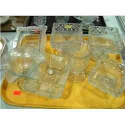 TRAY LOT GLASSWARE