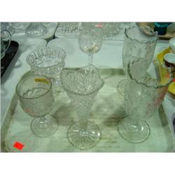TRAY LOT GLASSWARE