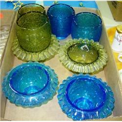 FENTON CANDLE HOLDERS