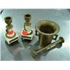 Image 1 : CANDLE STICKS & MORTAR