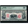 Image 1 : 1901 $10 Bison Legal Tender Note PMG 30