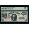 Image 1 : 1917 $1 Legal Tender Note PMG 65EPQ