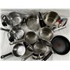 Image 2 : Assorted Pots and Pans Lot