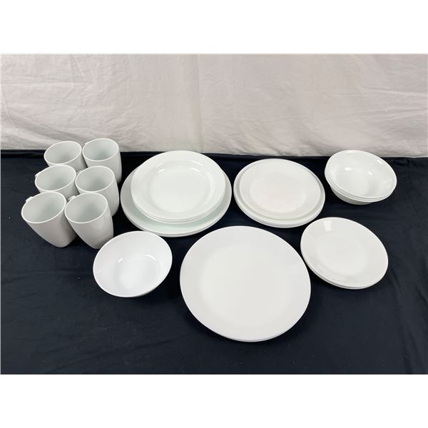 Assorted White Dishes