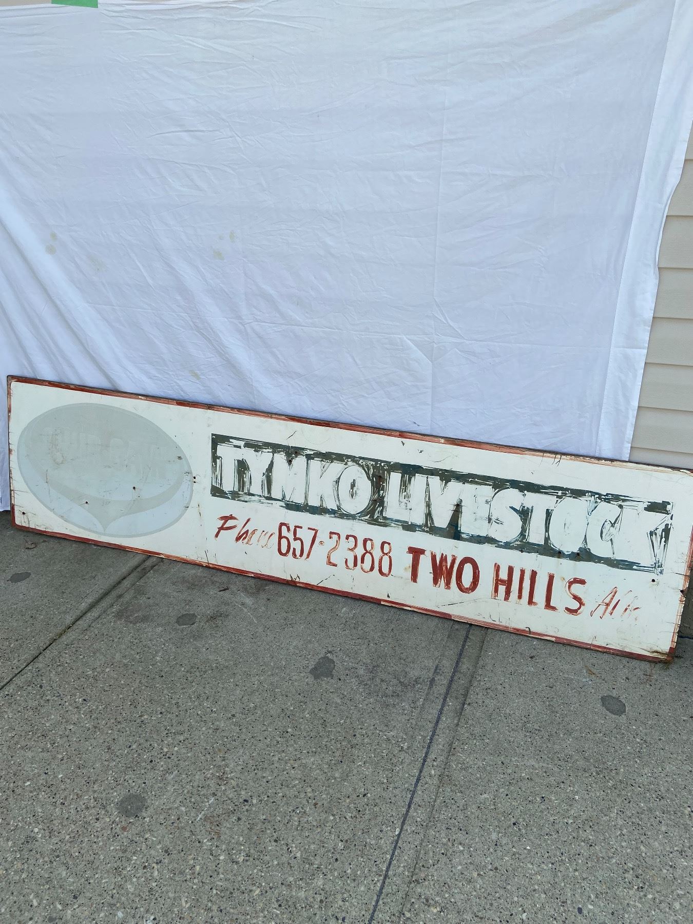 Tymko Livestock Sign - Sunrise Estate Services Ltd