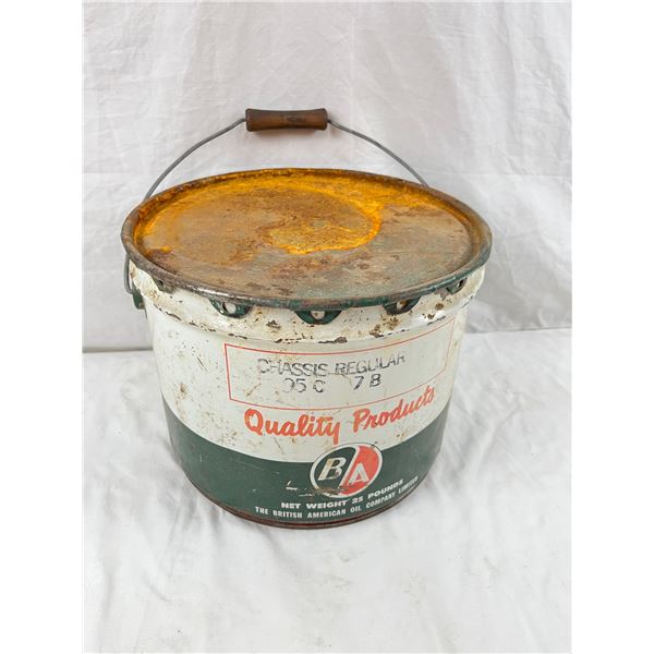 Vintage Oil Pail