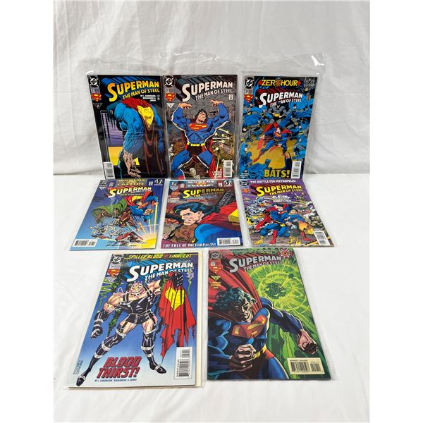 Superman The Man of Steel Comics