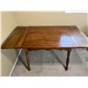 Image 1 : Vintage Spring Leaf Wooden Table