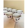 Image 3 : 8 Newcor Stoneware China Cups