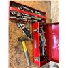 Image 1 : Red Metal Toolbox with Contents