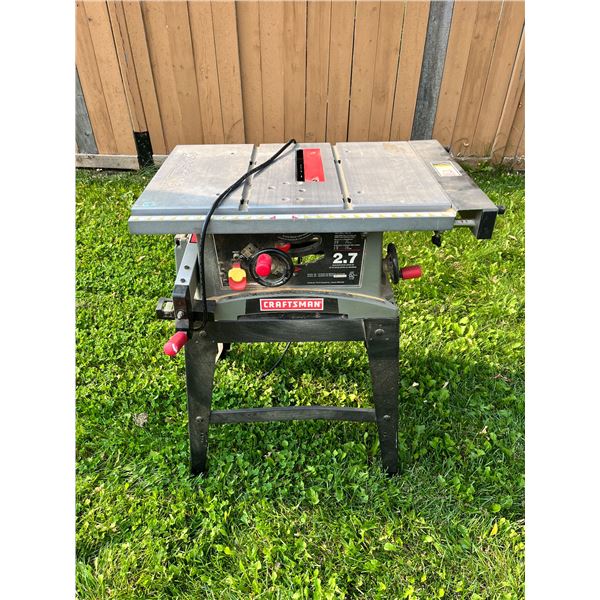 Craftsman 10  Table Saw