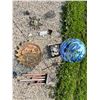 Image 1 : Assortment of Wind Chimes and Lawn Decor