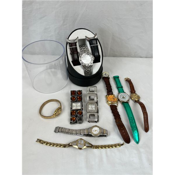 Assorted Watches. Brands Include Timex, Charles Raymond & More