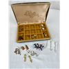 Image 1 : Costume Jewellery Earrings with Jewellery Box