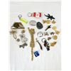 Image 1 : Assorted Costume Jewellery Pins, Cufflinks & Brooches