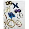 Image 2 : Assorted Costume Jewellery Earrings, Hoops, Studs & Clip-Ons