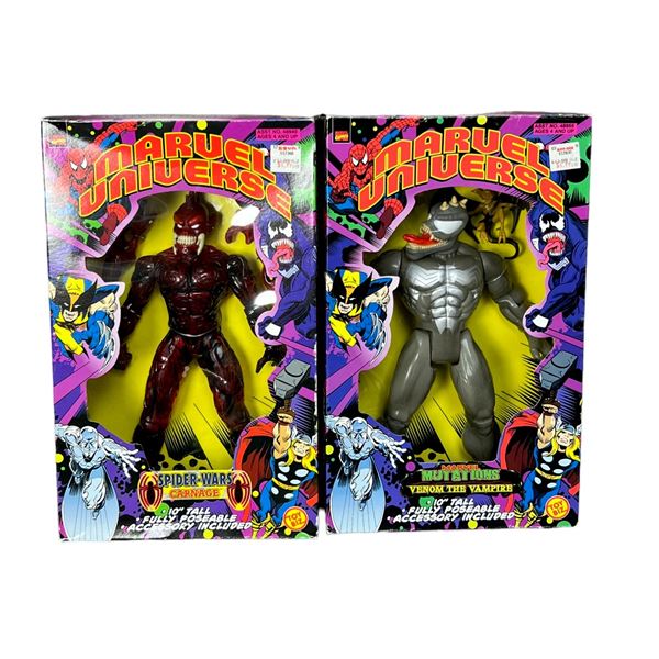 Marvel Universe venom vampire carnage Spider-Man toy biz Action Figure Lot