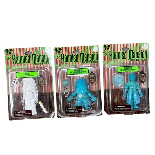 Disney the haunted mansion action collection, skeleton, bride prisoner