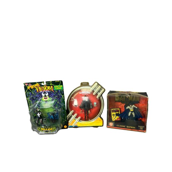 Vintage Batman Venom meet the Robinsons action figure collection lot