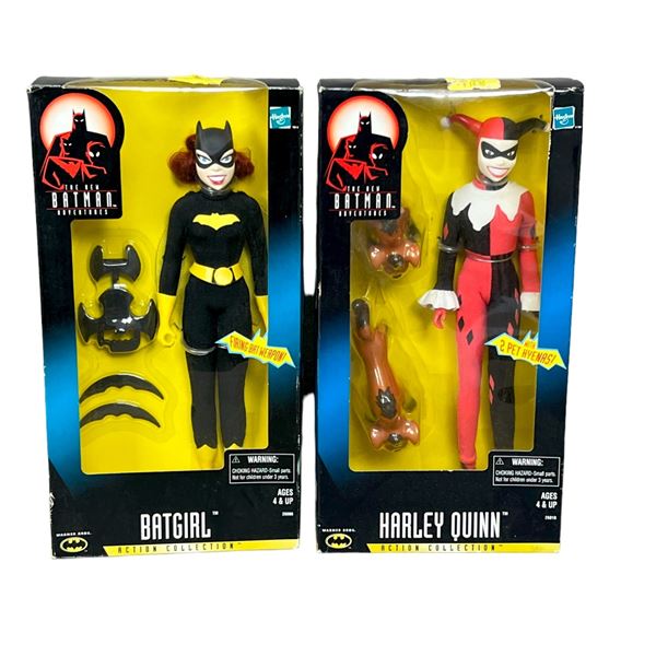 Vintage action figure Collection Lot BATGIRL HARLEY QUINN