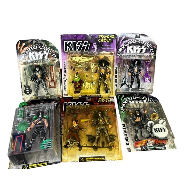 KISS Action Figure Lot Psycho Circus